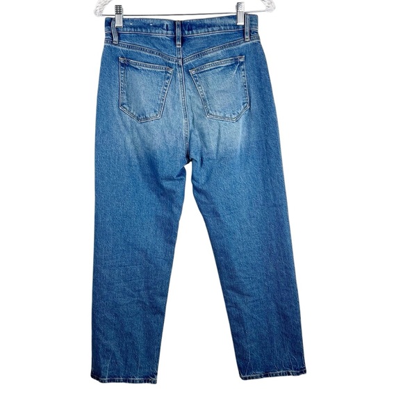 LOFT The Straight Jean Stretch Denim 26/2 Medium Wash - Picture 5 of 7